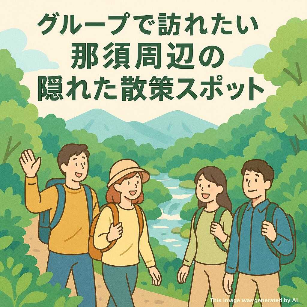 グループで訪れたい那須周辺の隠れた散策スポット