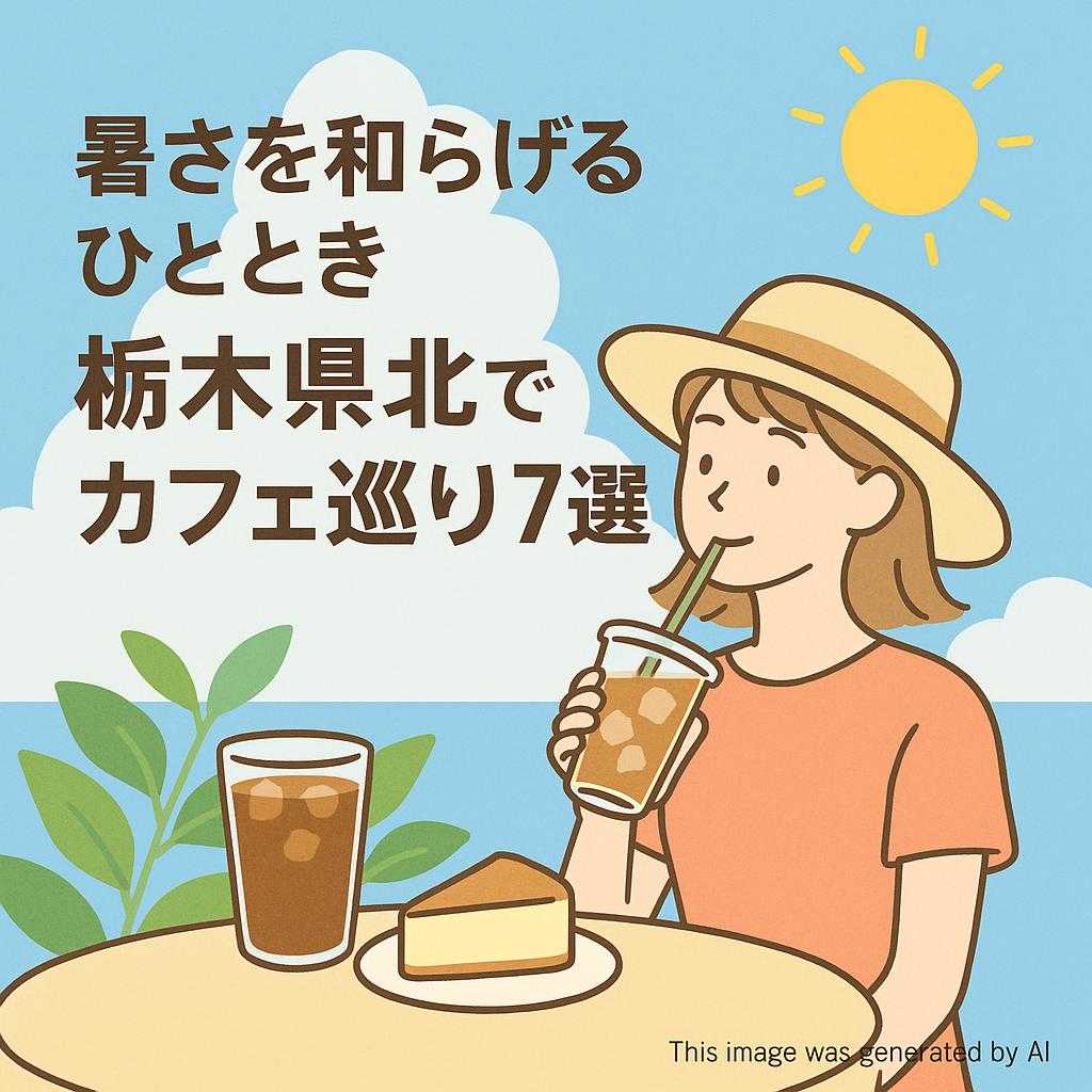 暑さを和らげるひととき　栃木県北でカフェ巡り7選