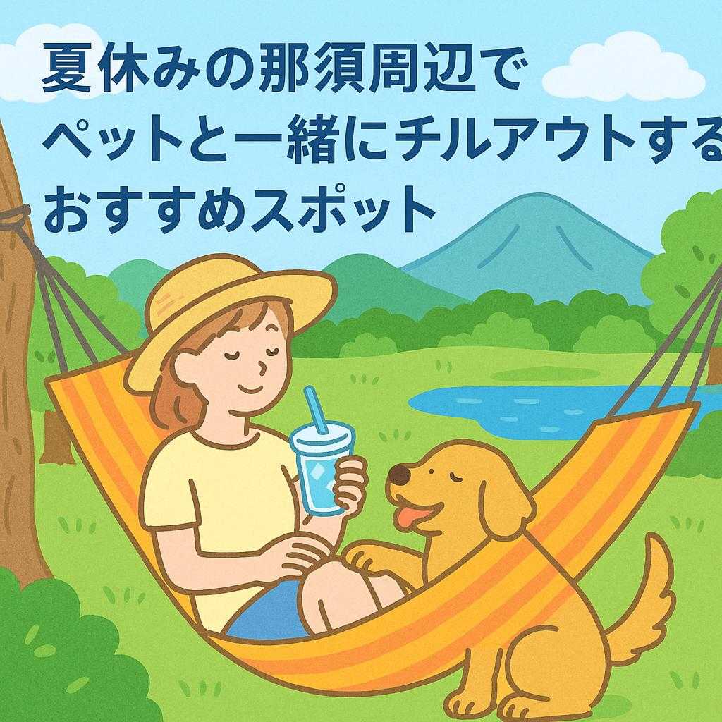 夏休みの那須周辺でペットと一緒にチルアウトするおすすめスポット