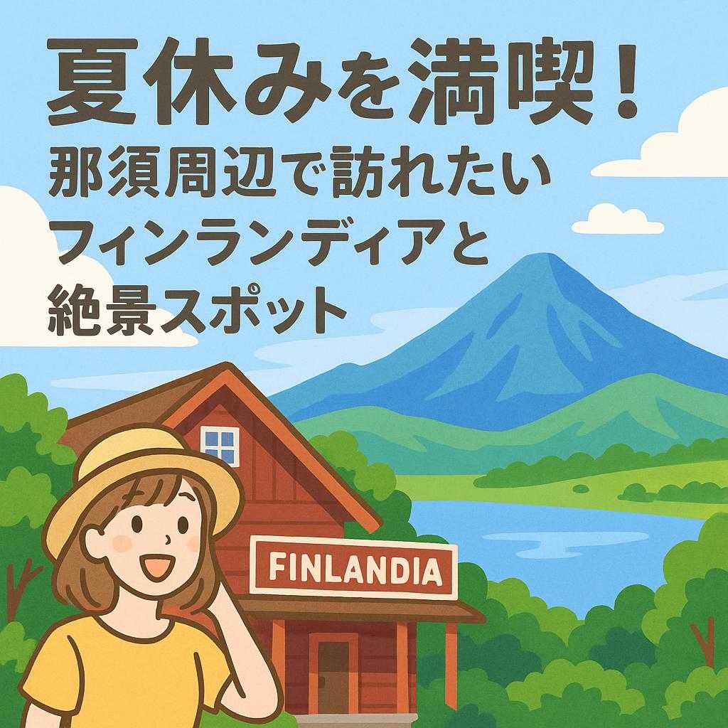 夏休みを満喫！那須周辺で訪れたいフィンランディアと絶景スポット
