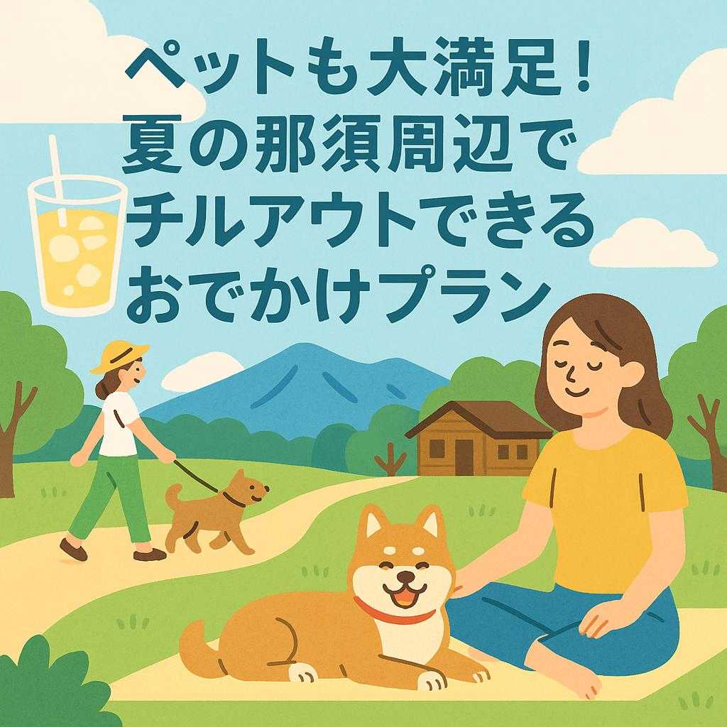 ペットも大満足！夏の那須周辺でチルアウトできるおでかけプラン