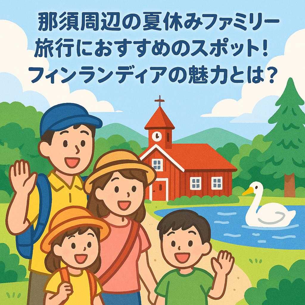 那須周辺の夏休みファミリー旅行におすすめのスポット！フィンランディアの魅力とは？