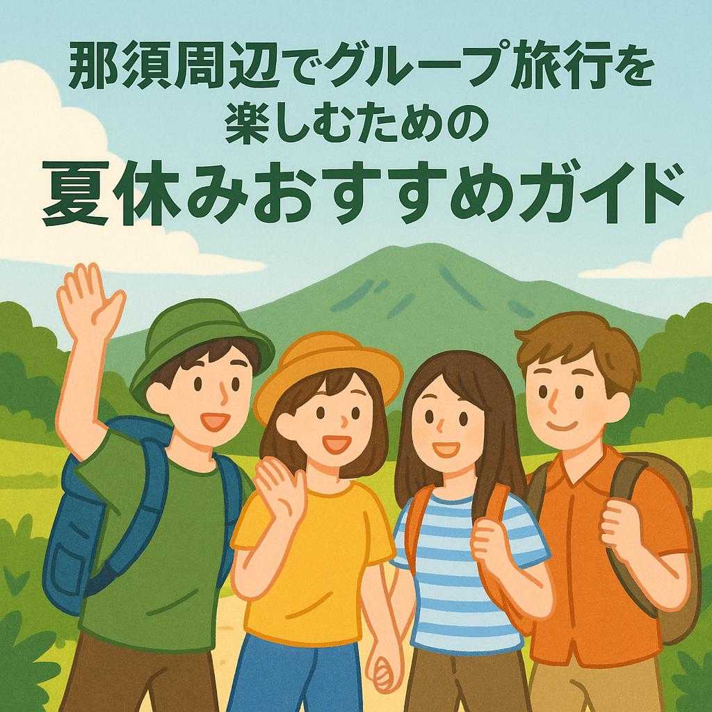 那須周辺でグループ旅行を楽しむための夏休みおすすめガイド