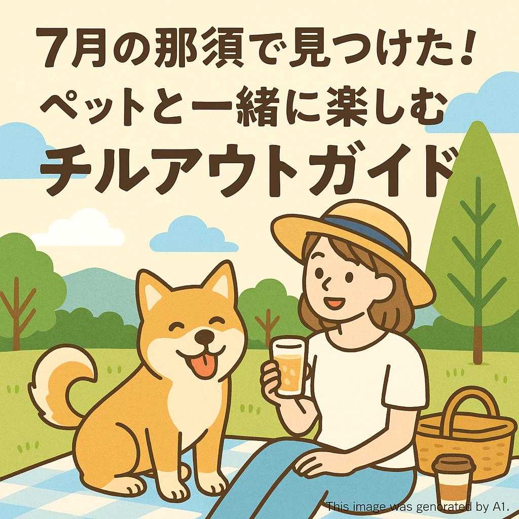 7月の那須で見つけた！ペットと一緒に楽しむチルアウトガイド