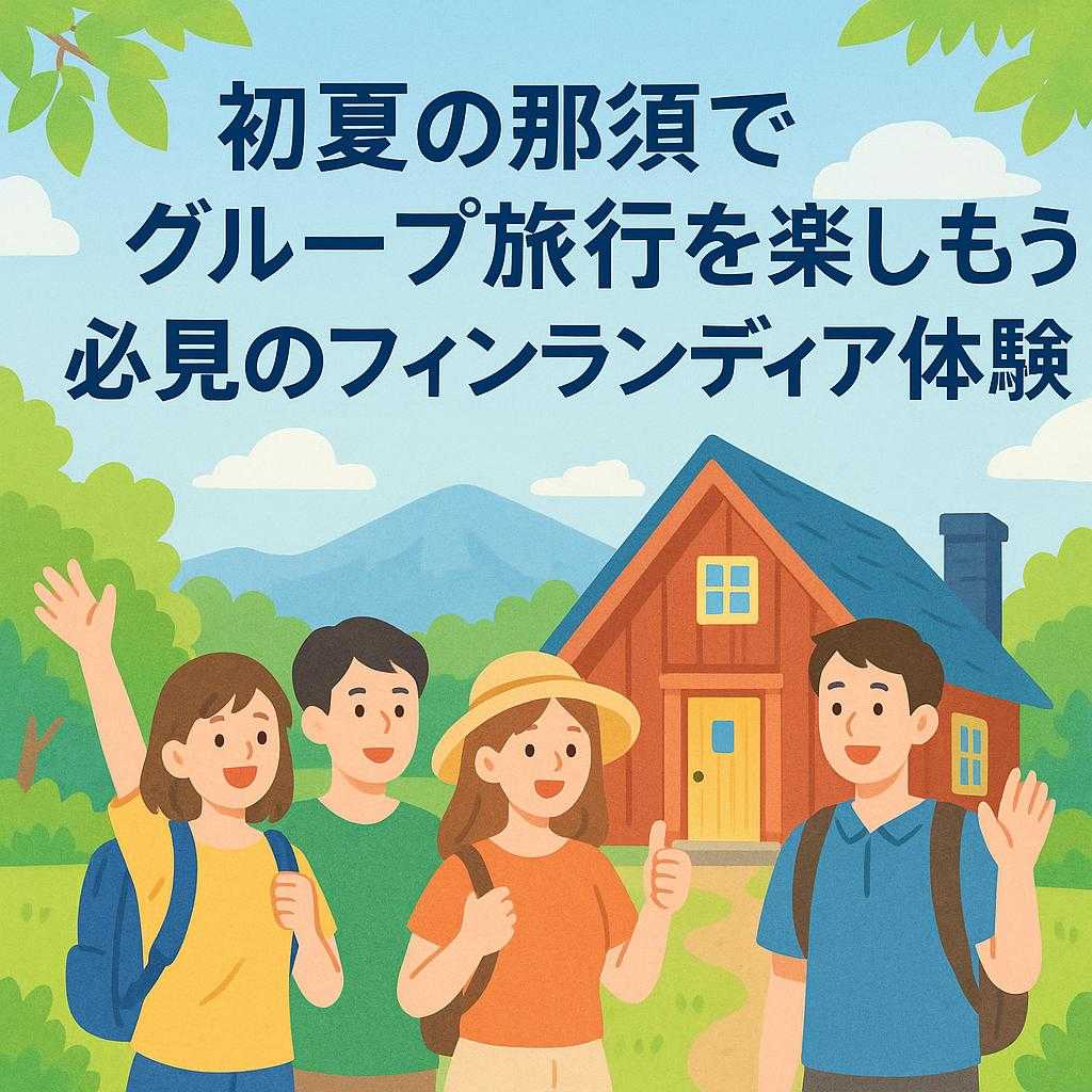 初夏の那須でグループ旅行を楽しもう！必見のフィンランディア体験