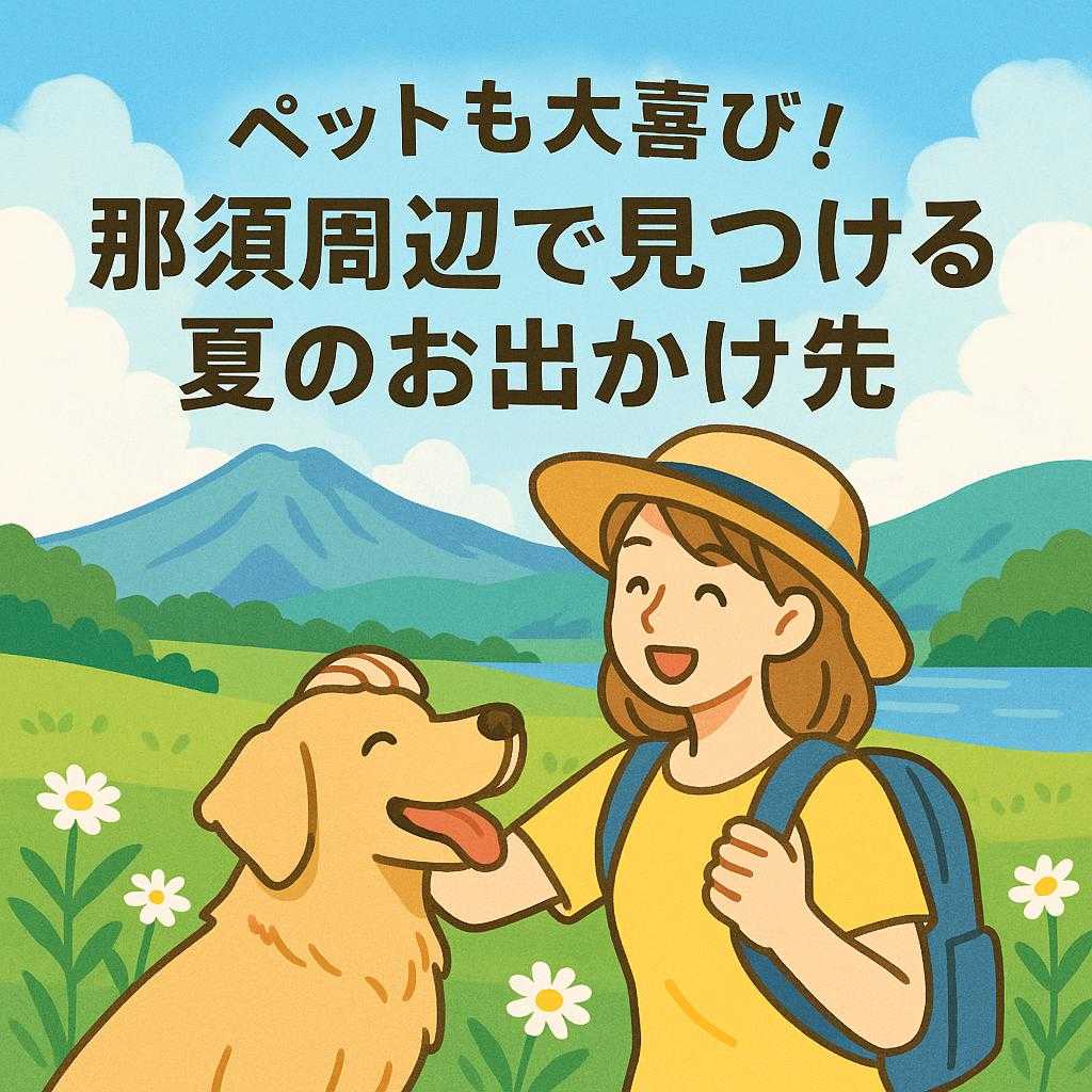 ペットも大喜び！那須周辺で見つける夏のお出かけ先