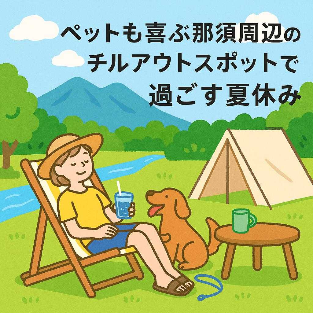 ペットも喜ぶ那須周辺のチルアウトスポットで過ごす夏休み