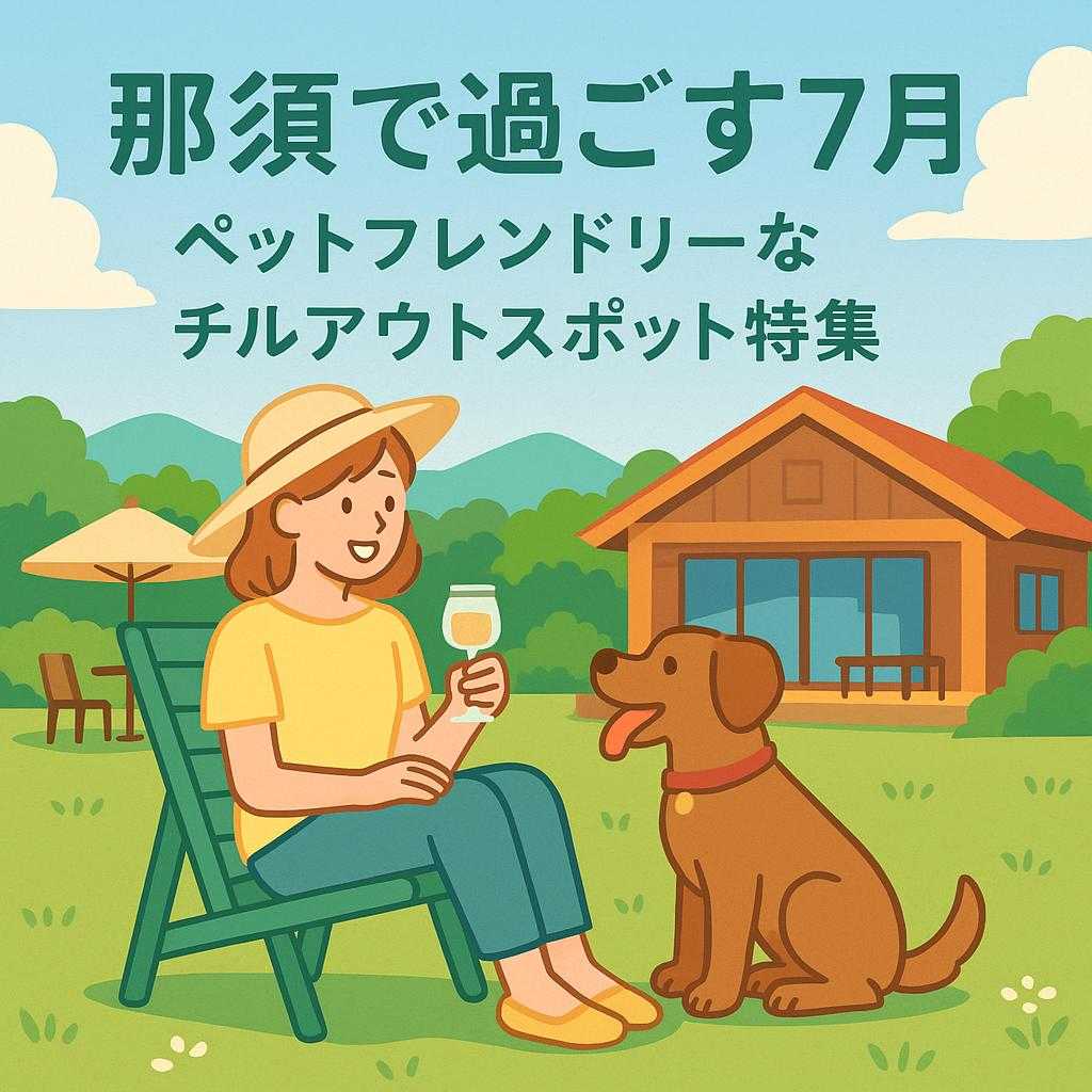 那須で過ごす7月 ペットフレンドリーなチルアウトスポット特集