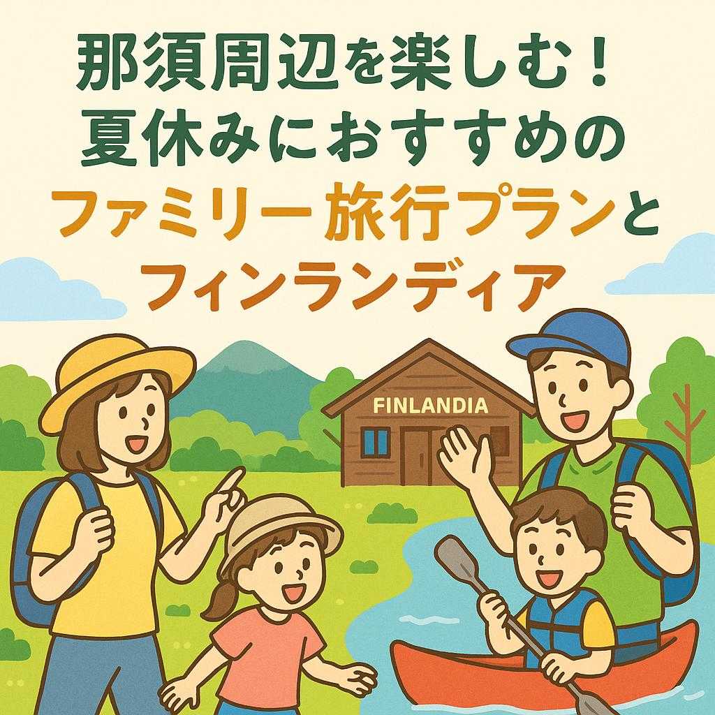 那須周辺を楽しむ！夏休みにおすすめのファミリー旅行プランとフィンランディア