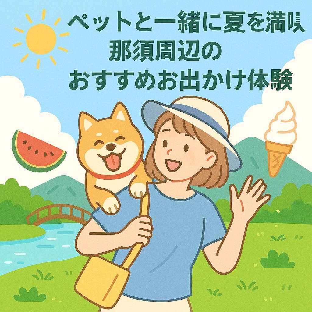 ペットと一緒に夏を満喫！那須周辺のおすすめお出かけ体験