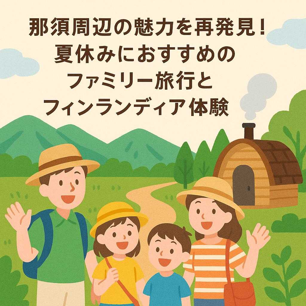 那須周辺の魅力を再発見！夏休みにおすすめのファミリー旅行とフィンランディア体験