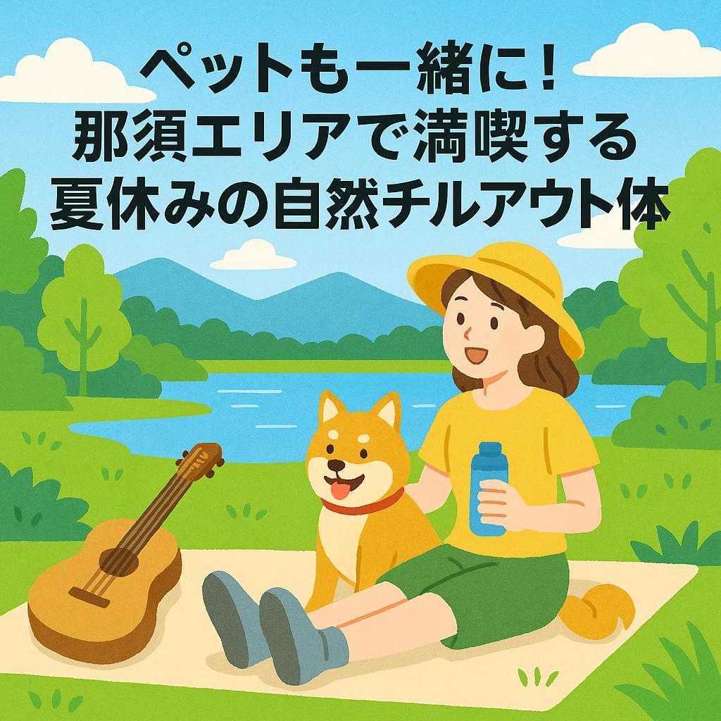 ペットも一緒に！那須エリアで満喫する夏休みの自然チルアウト体験