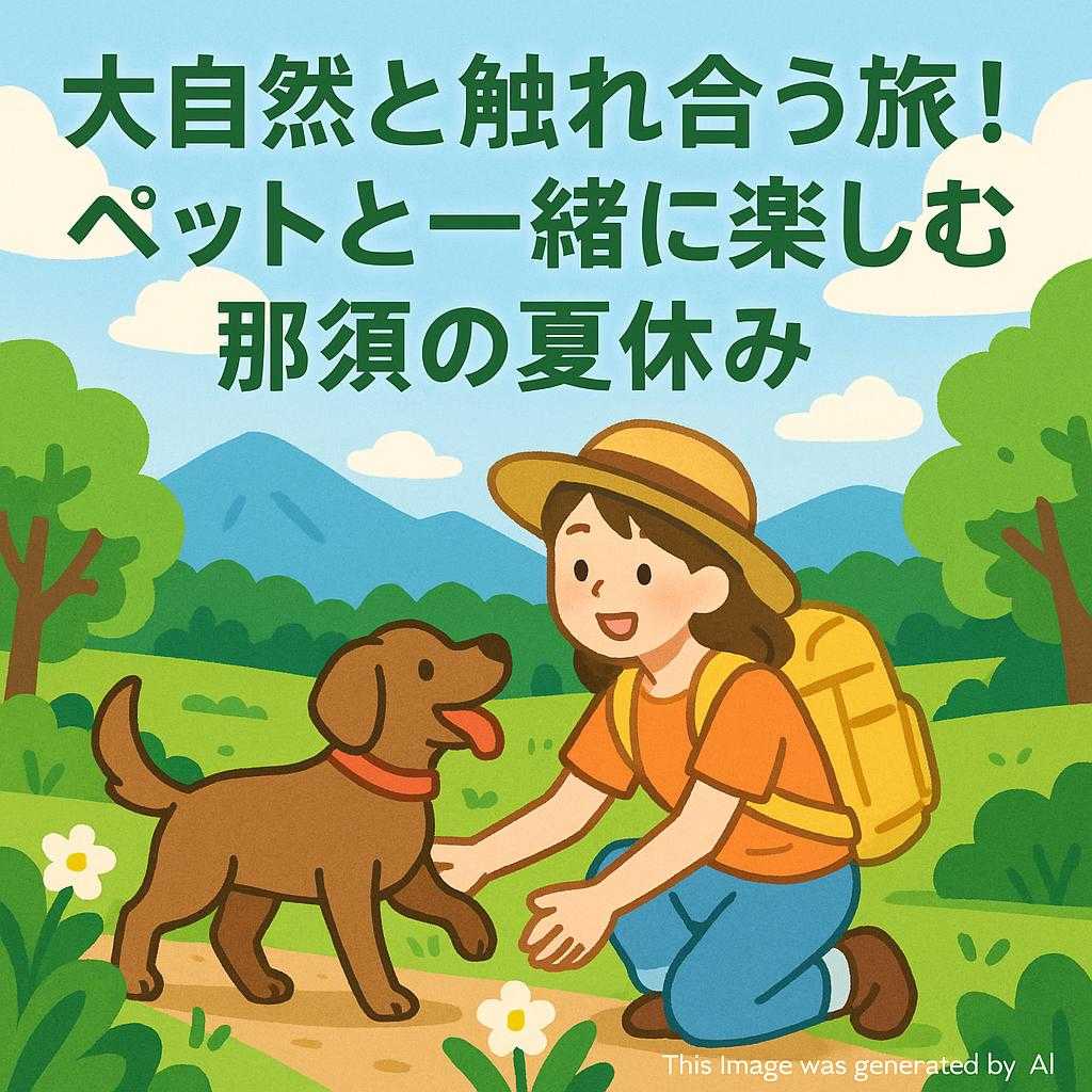 大自然と触れ合う旅！ペットと一緒に楽しむ那須の夏休み