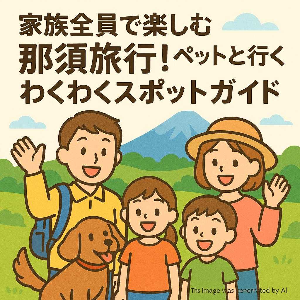 家族全員で楽しむ那須旅行！ペットと行くわくわくスポットガイド
