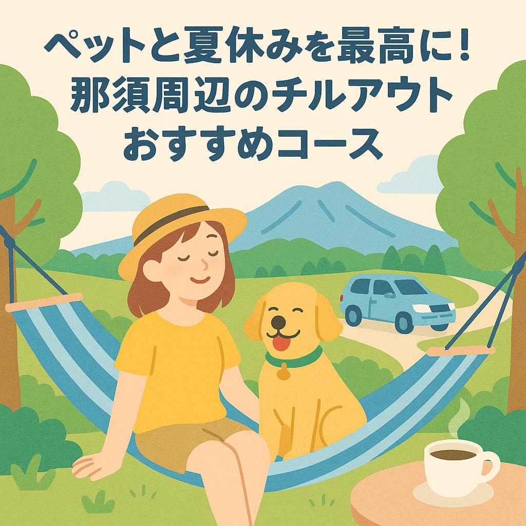 ペットと夏休みを最高に！那須周辺のチルアウトおすすめコース