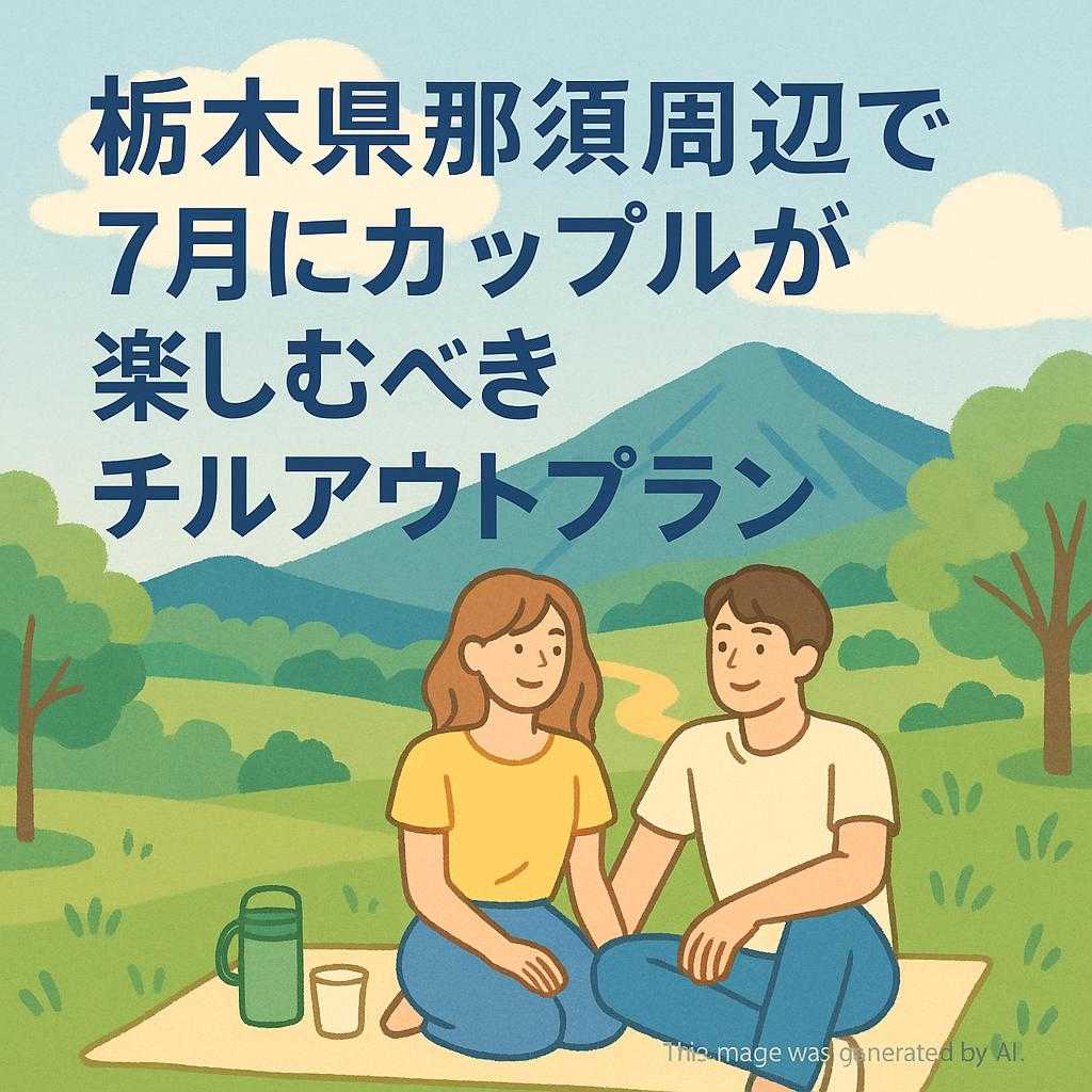 栃木県那須周辺で７月にカップルが楽しむべきチルアウトプラン