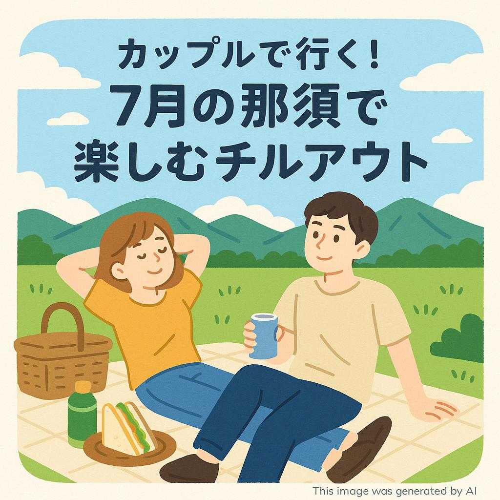 カップルで行く！７月の那須で楽しむチルアウト