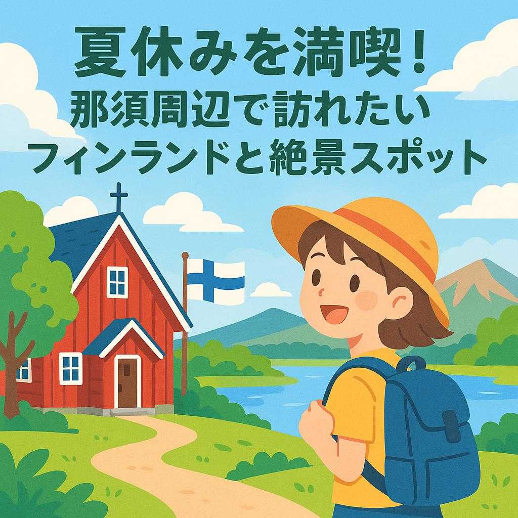 夏休みを満喫！那須周辺で訪れたいフィンランディアと絶景スポット