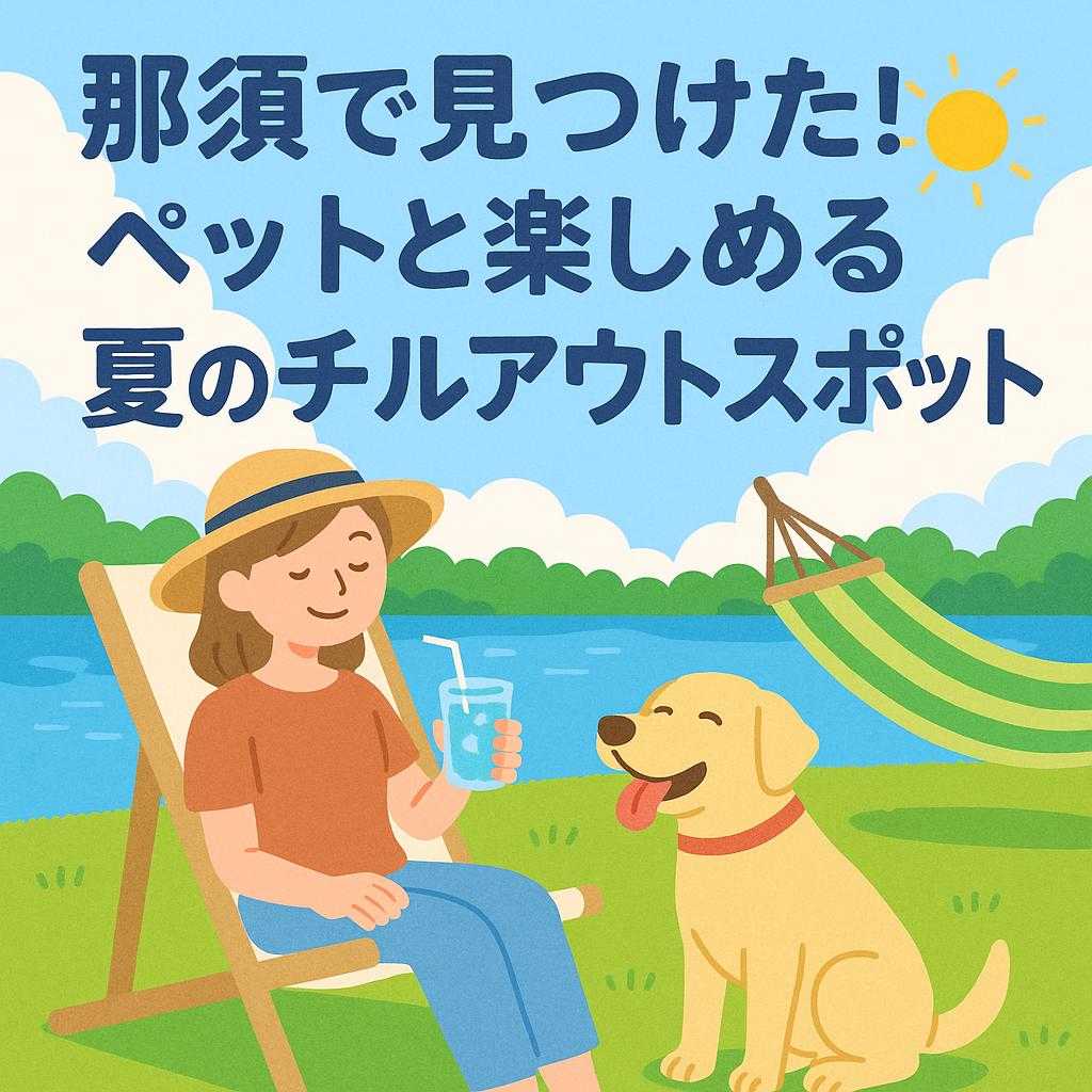 那須で見つけた！ペットと楽しめる夏のチルアウトスポット