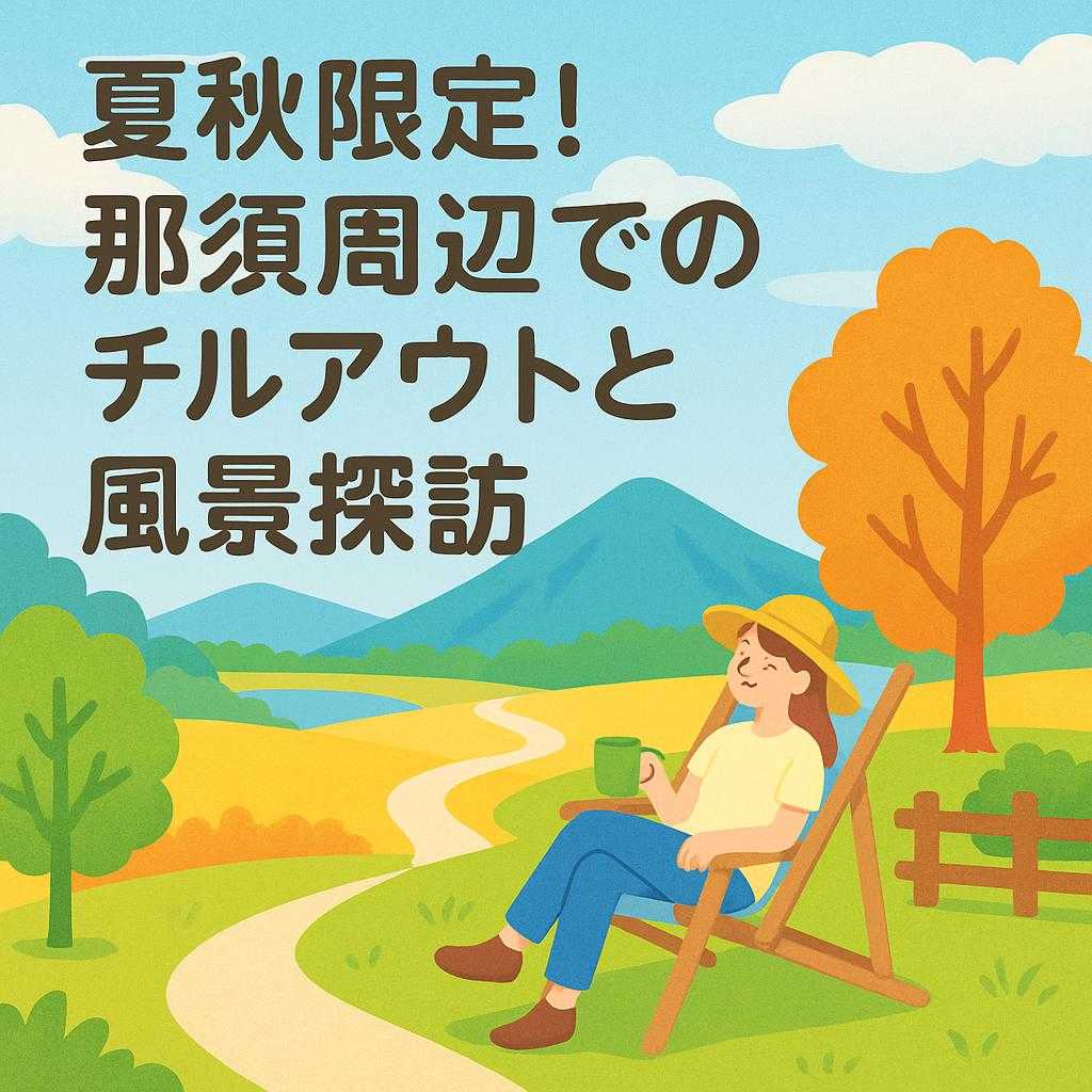 夏秋限定！那須周辺でのチルアウトと風景探訪