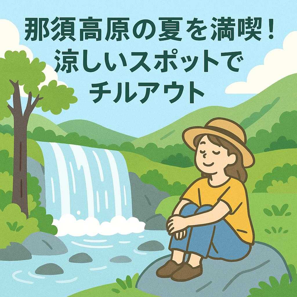 那須高原の夏を満喫！涼しいスポットでチルアウト