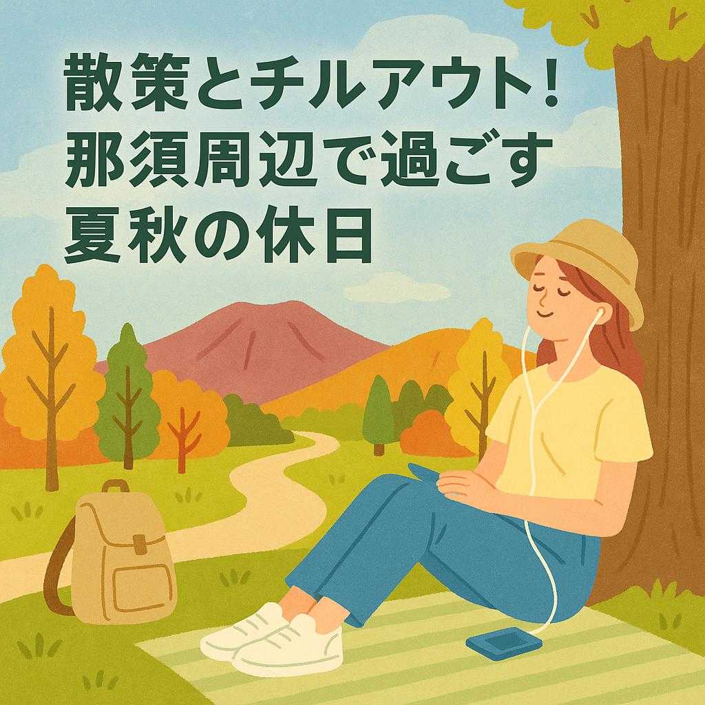 散策とチルアウト！那須周辺で過ごす夏秋の休日