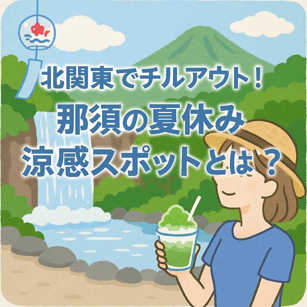 北関東でチルアウト！那須の夏休み涼感スポットとは？