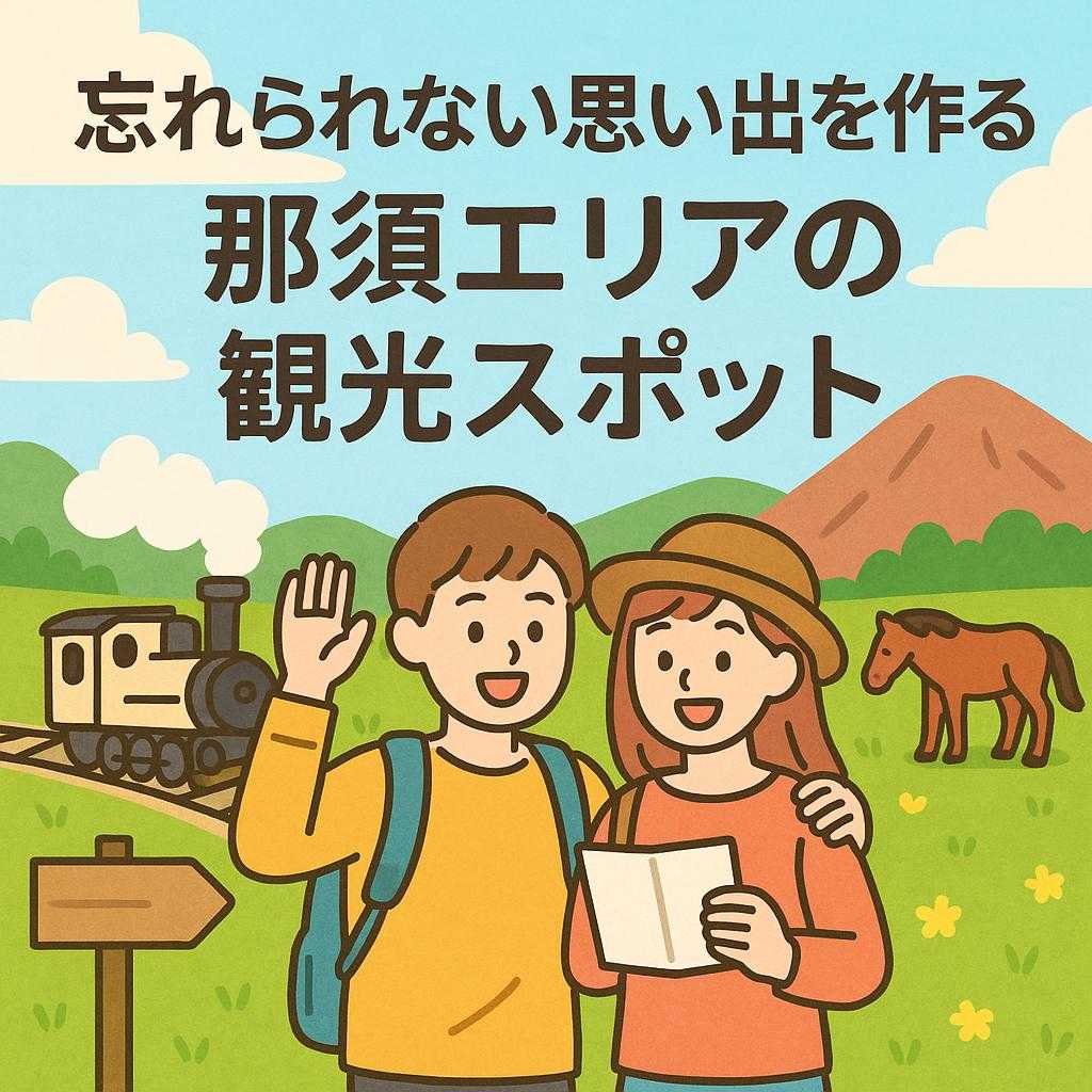 忘れられない思い出を作る那須エリアの観光スポット