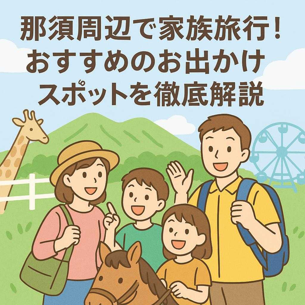 那須周辺で家族旅行！おすすめのお出かけスポットを徹底解説