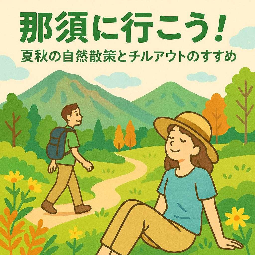 那須に行こう！夏秋の自然散策とチルアウトのすすめ