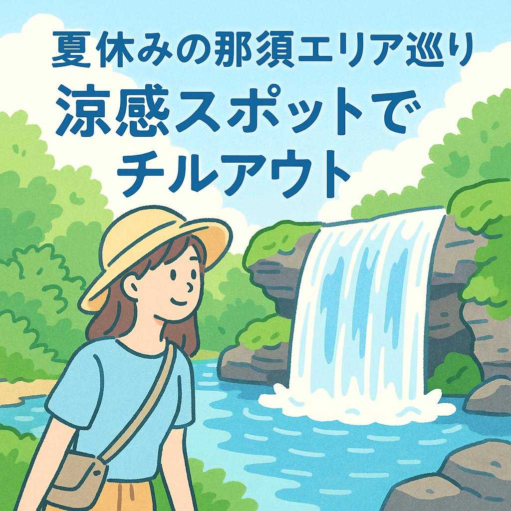 夏休みの那須エリア巡り・涼感スポットでチルアウト