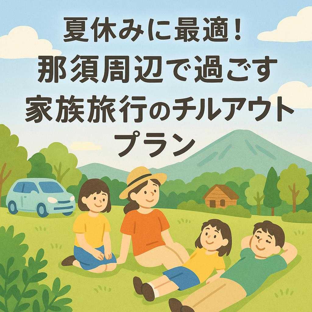 夏休みに最適！那須周辺で過ごす家族旅行のチルアウトプラン