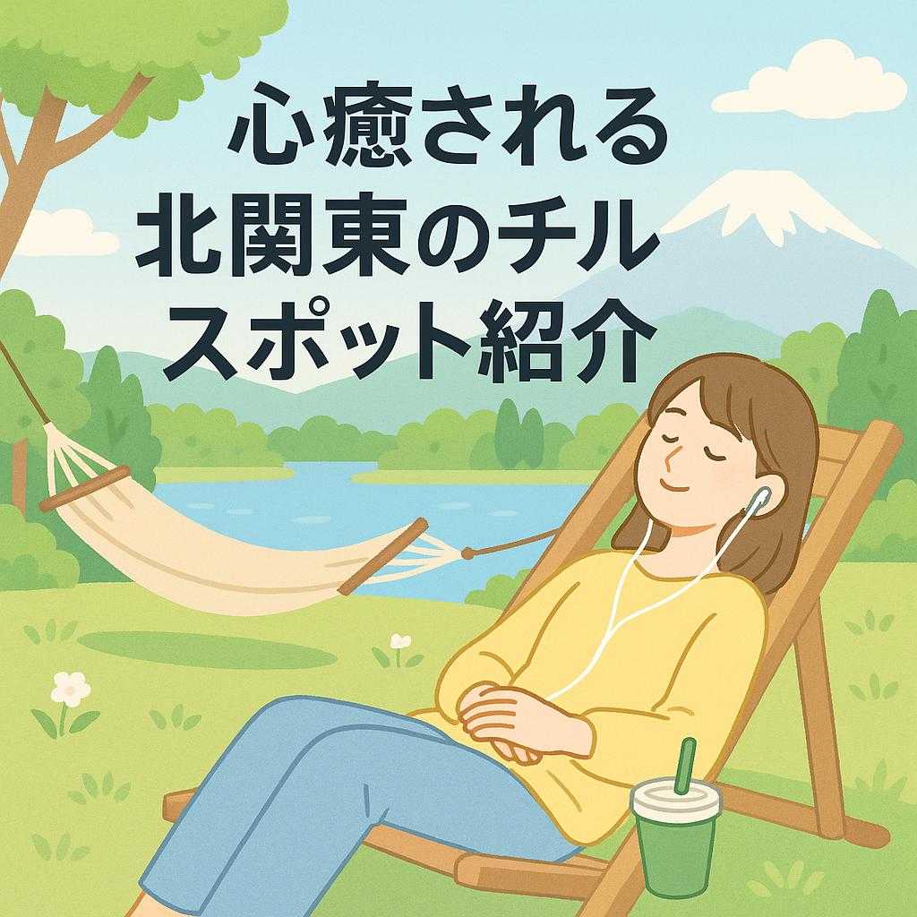 心癒される・北関東のチルアウトスポット紹介