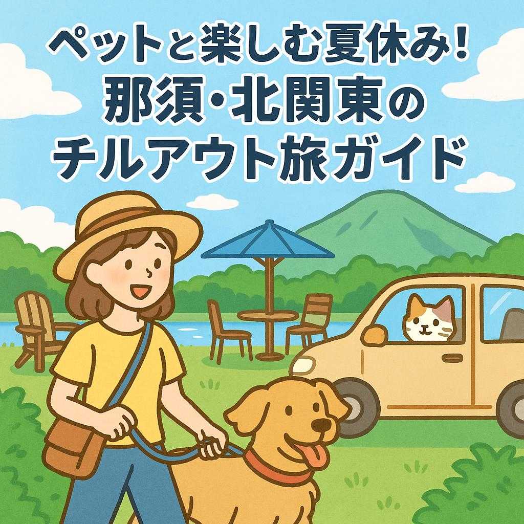 ペットと楽しむ夏休み!那須・北関東のチルアウト旅ガイド