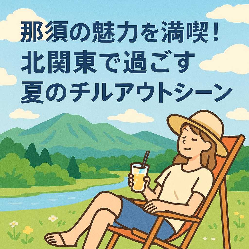 那須の魅力を満喫！北関東で過ごす夏のチルアウトシーン