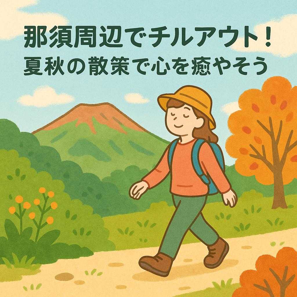 那須周辺でチルアウト！夏秋の散策で心を癒そう