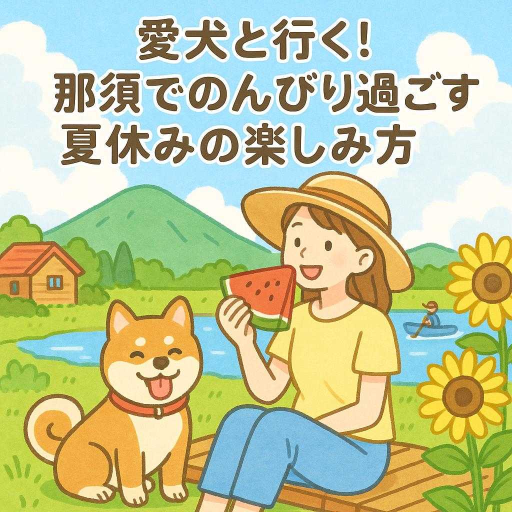 愛犬と行く！那須でのんびり過ごす夏休みの楽しみ方