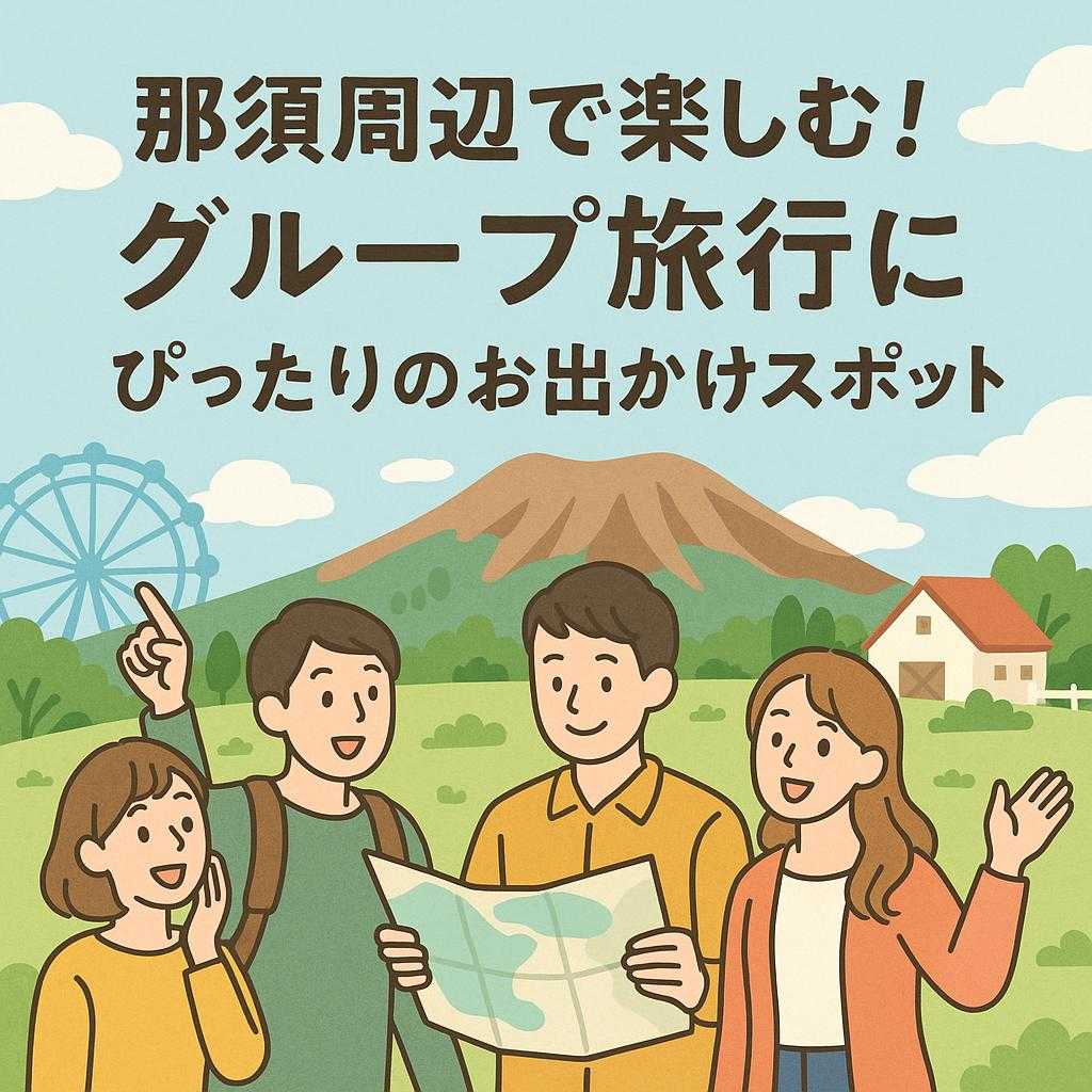 那須周辺で楽しむ！グループ旅行にぴったりのお出かけスポット