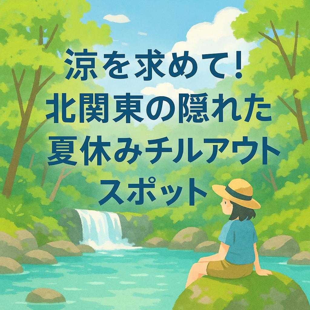 涼を求めて！北関東の隠れた夏休みチルアウトスポット