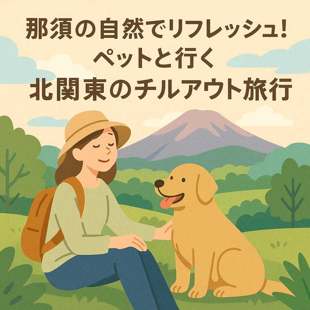 那須の自然でリフレッシュ！ペットと行く北関東のチルアウト旅行