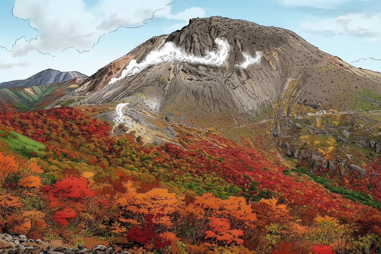 秋の那須