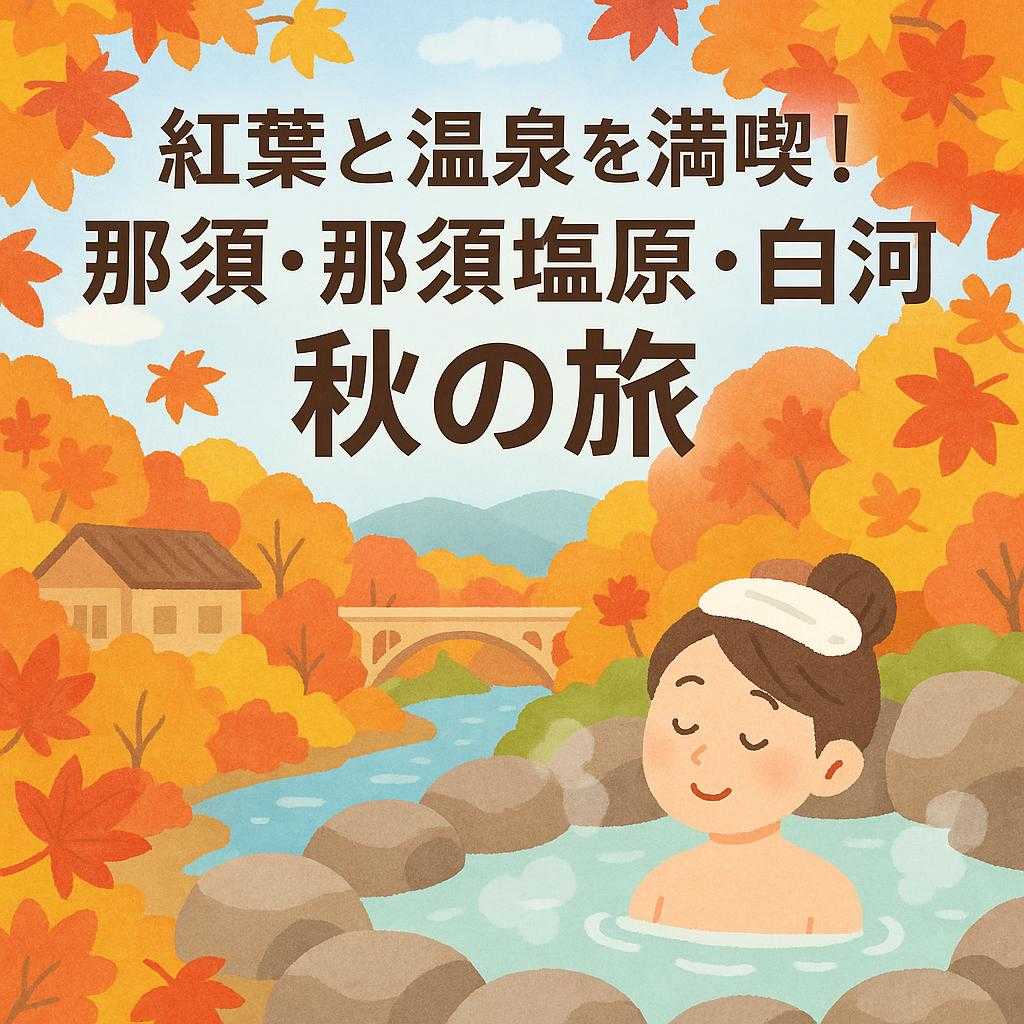 紅葉と温泉を満喫！那須・那須塩原・白河の秋の旅