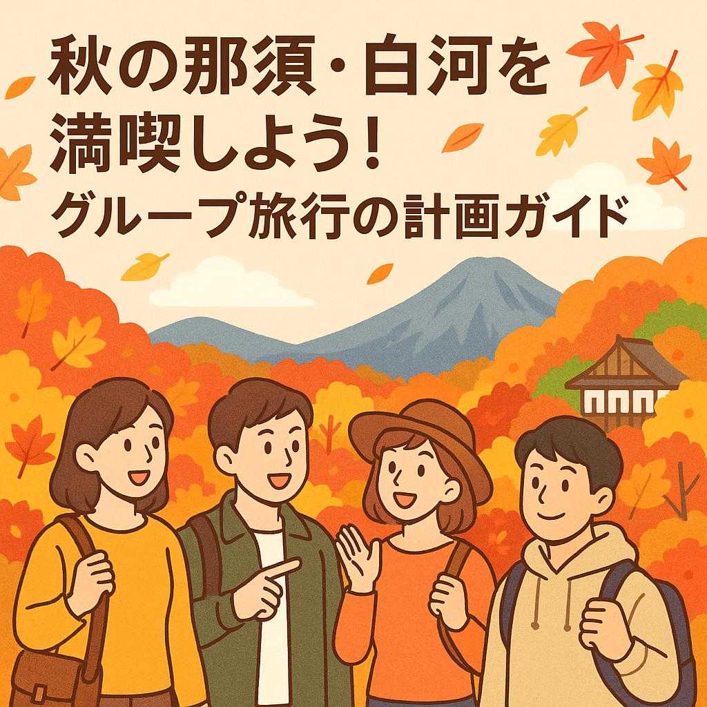 秋の那須・白河を満喫しよう！グループ旅行の計画ガイド