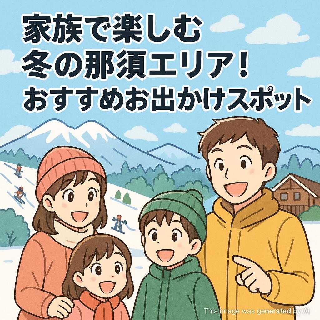 家族で楽しむ冬の那須エリア!おすすめお出かけスポット