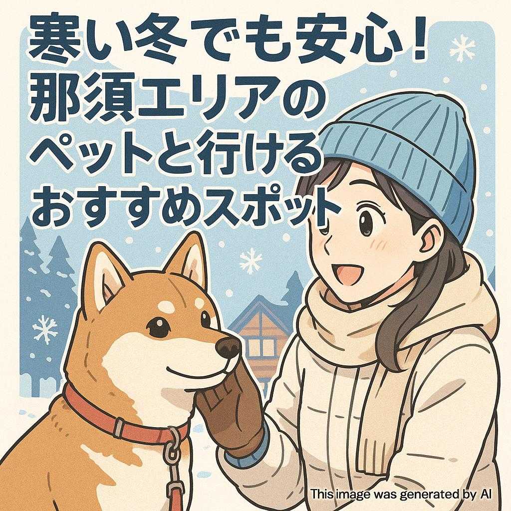 寒い冬でも安心!那須エリアのペットと行けるおすすめスポット