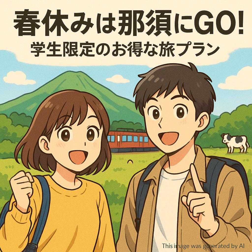 春休みは那須にGO!学生限定のお得な旅プラン
