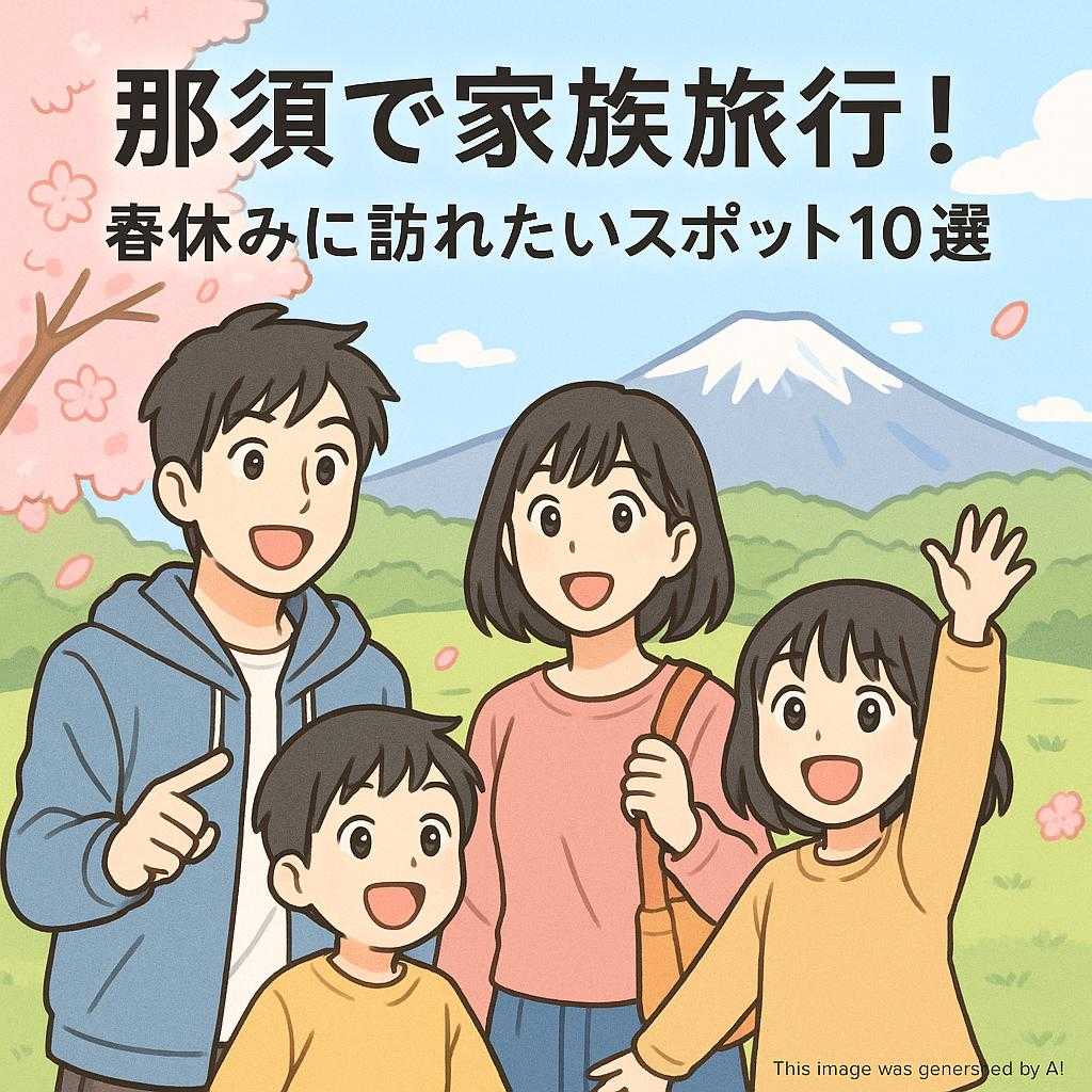 那須で家族旅行!春休みに訪れたいスポット10選