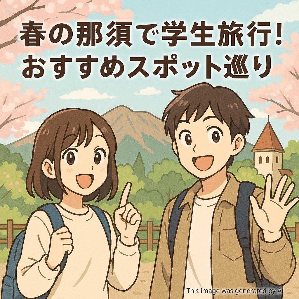 春の那須で学生旅行！おすすめスポット巡り