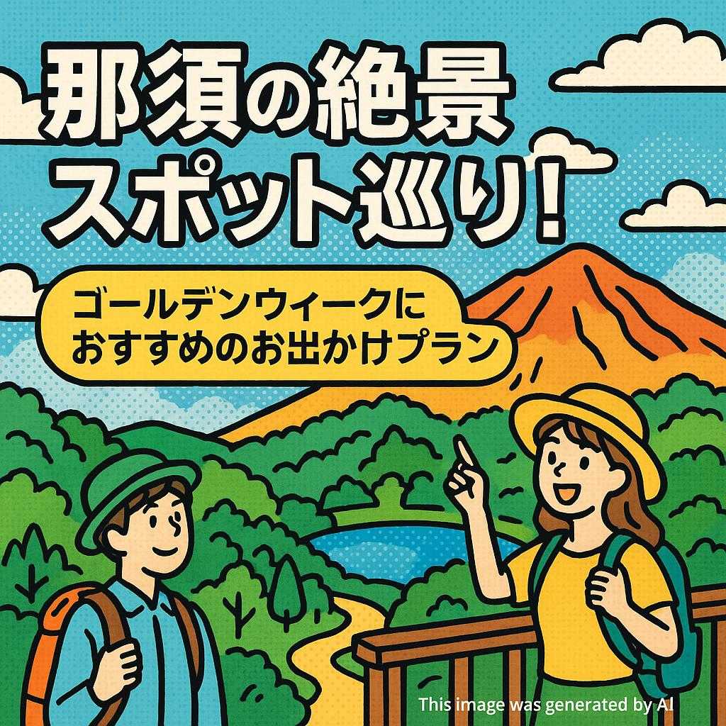 那須の絶景スポット巡り！ゴールデンウィークにおすすめのお出かけプラン