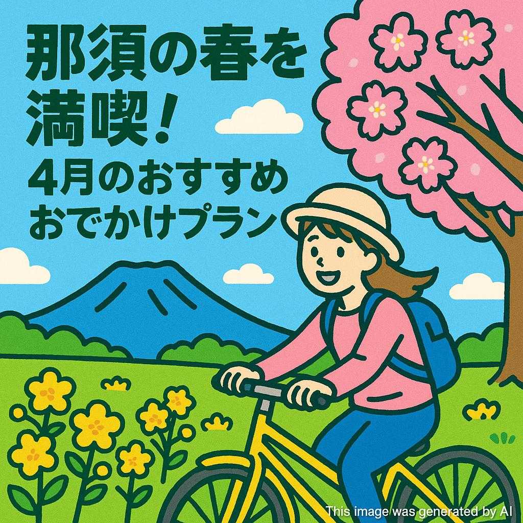 那須の春を満喫！4月のおすすめおでかけプラン